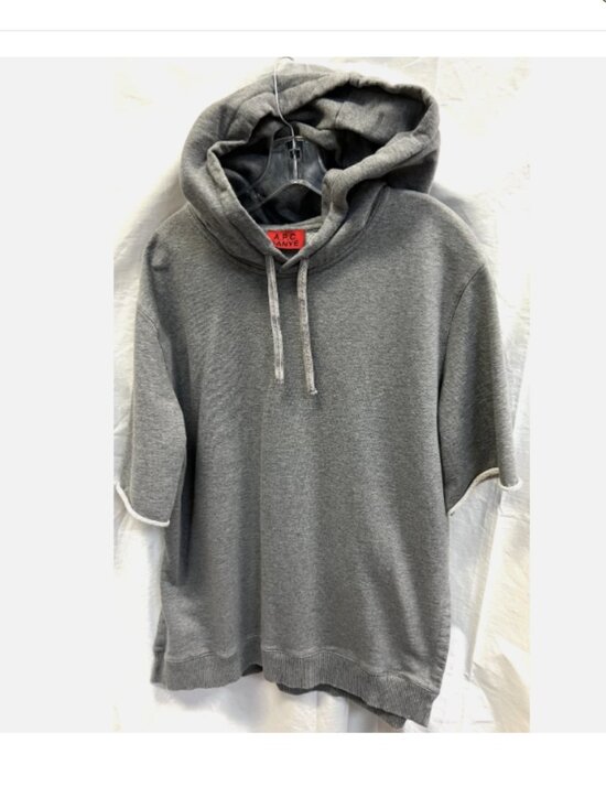 A.P.C. Other - A.P.C. x KANYE WEST Short Sleeve Grey Hoodie Size L